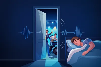 Illustration soundproofed