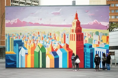 Illustration mural - Image 1