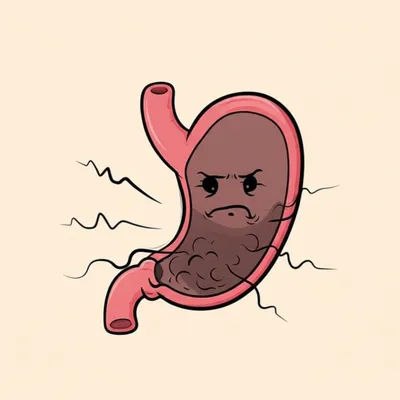 Illustration grumbling