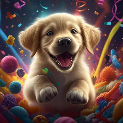 Illustration overexcited - Image 1