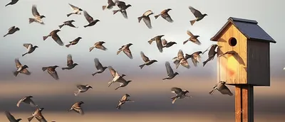 Illustration flocked - Image 1