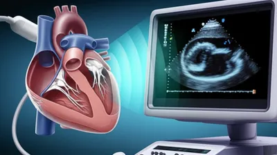 Illustration echocardiogram