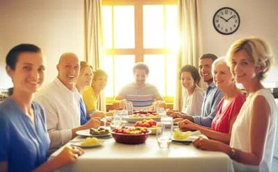 Illustration mealtime