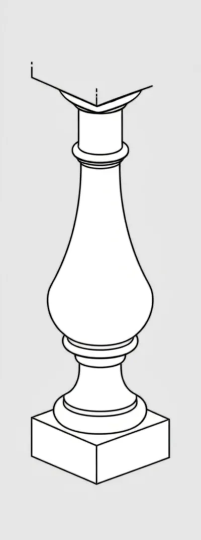 Illustration banister - Image 1