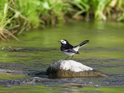 Illustration wagtail - Image 1