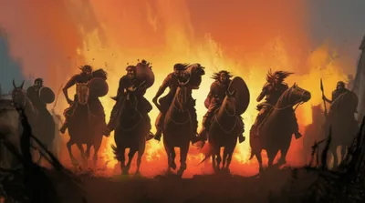 Illustration marauded