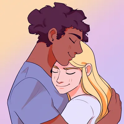 Illustration snuggles