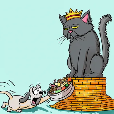 Illustration grovelling - Image 1