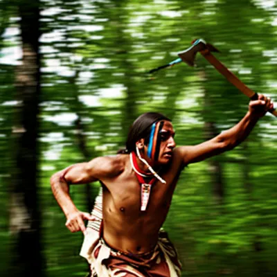 Illustration tomahawked - Image 1