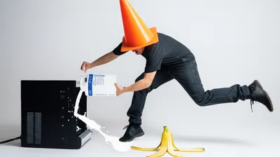 Illustration idiot - Image 1