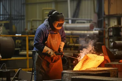 Illustration steelworkers