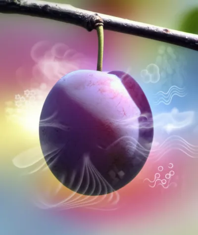 Illustration plum - Image 1