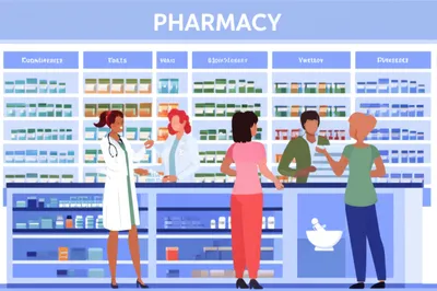 Illustration pharmacy - Image 1