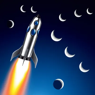 Illustration moons - Image 1