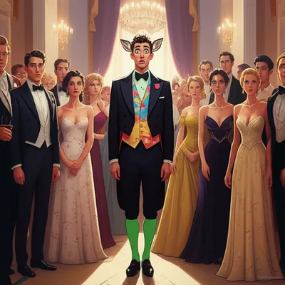 Illustration flabbergast