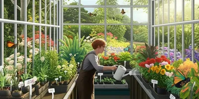 Illustration conservatory - Image 1