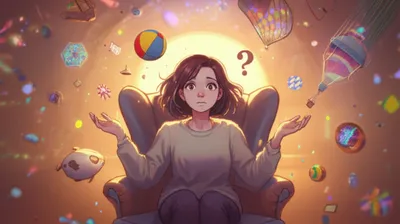 Illustration amused - Image 1