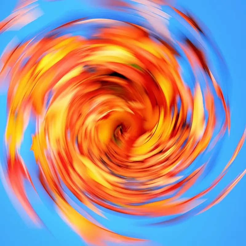 Ilustración visual de la palabra "whirled" - Girar, dar vueltas