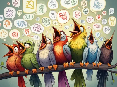 Illustration babbling - Image 1