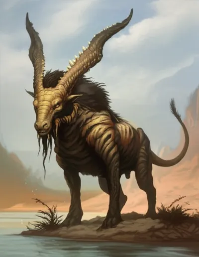 Illustration antelopes - Image 1