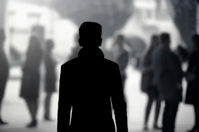 Illustration antisocial