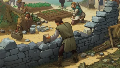 Illustration serf - Image 1