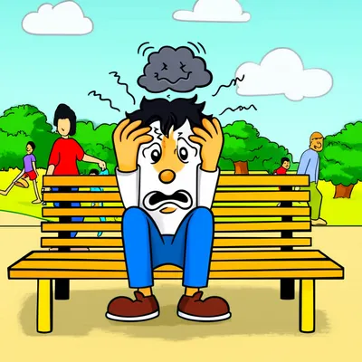 Illustration moaning - Image 1