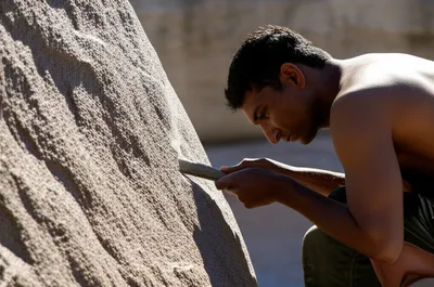 Illustration laboriously