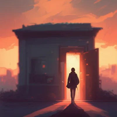 Illustration walking - Image 1