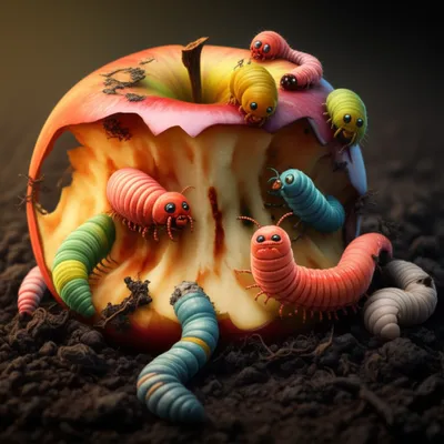 Illustration worms - Image 1