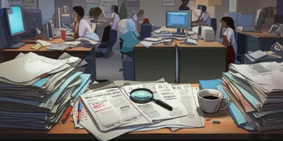 Illustration copydesk