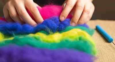 Illustration felting - Image 1