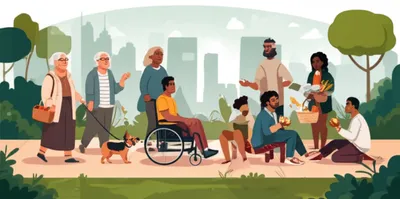 Illustration folks - Image 1