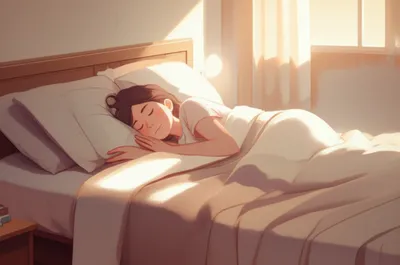 Illustration lying - Image 1