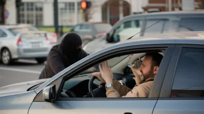 Illustration carjacking