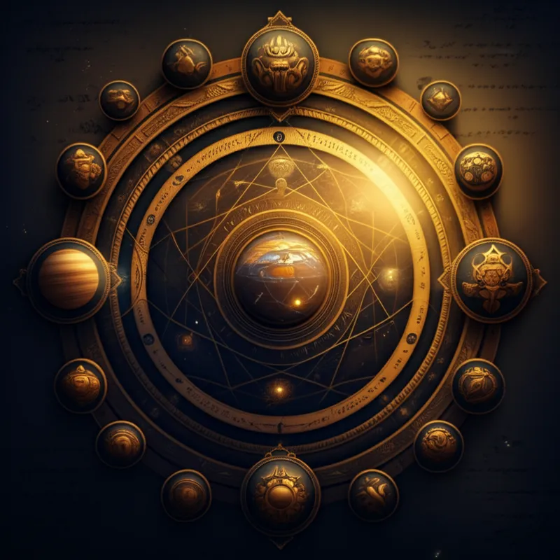 Ilustración visual de hora: Una rama de la astrología tradicional india, que trata los puntos más finos de los métodos predictivos - Imagen 1