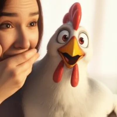 Illustration chuckling - Image 1