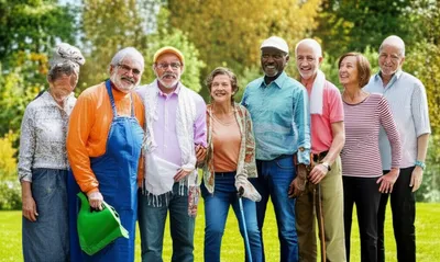 Illustration elderly - Image 1