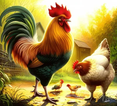 Illustration cocks - Image 1