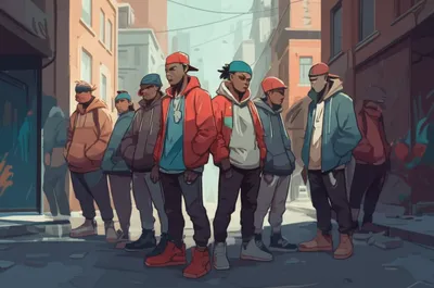 Illustration gangs - Image 1