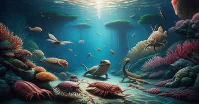 Illustration paleozoic