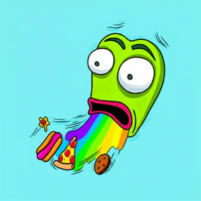 Illustration vomited - Image 1