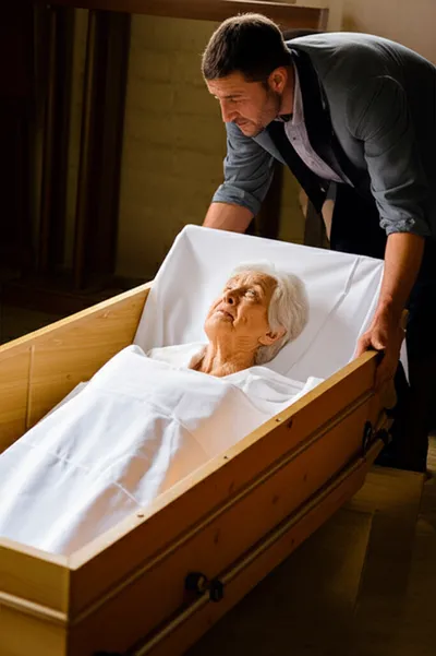 Illustration coffins - Image 1