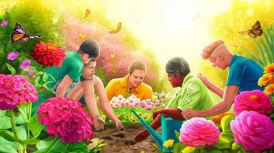 Illustration smiles - Image 1