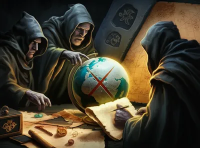 Illustration conspiracy