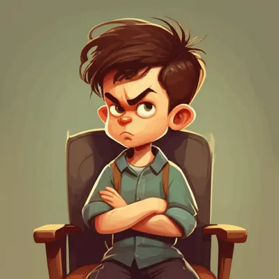 Illustration petulant - Image 1