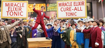 Illustration hucksters - Image 1