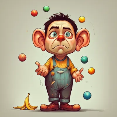 Illustration monkey - Image 1