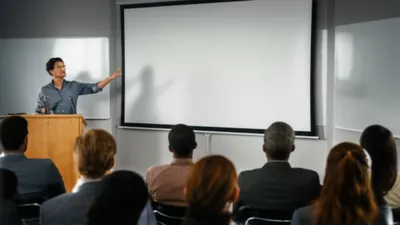 Illustration lecturing