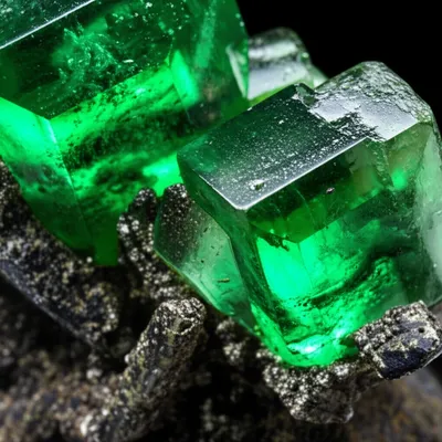 Illustration emeralds